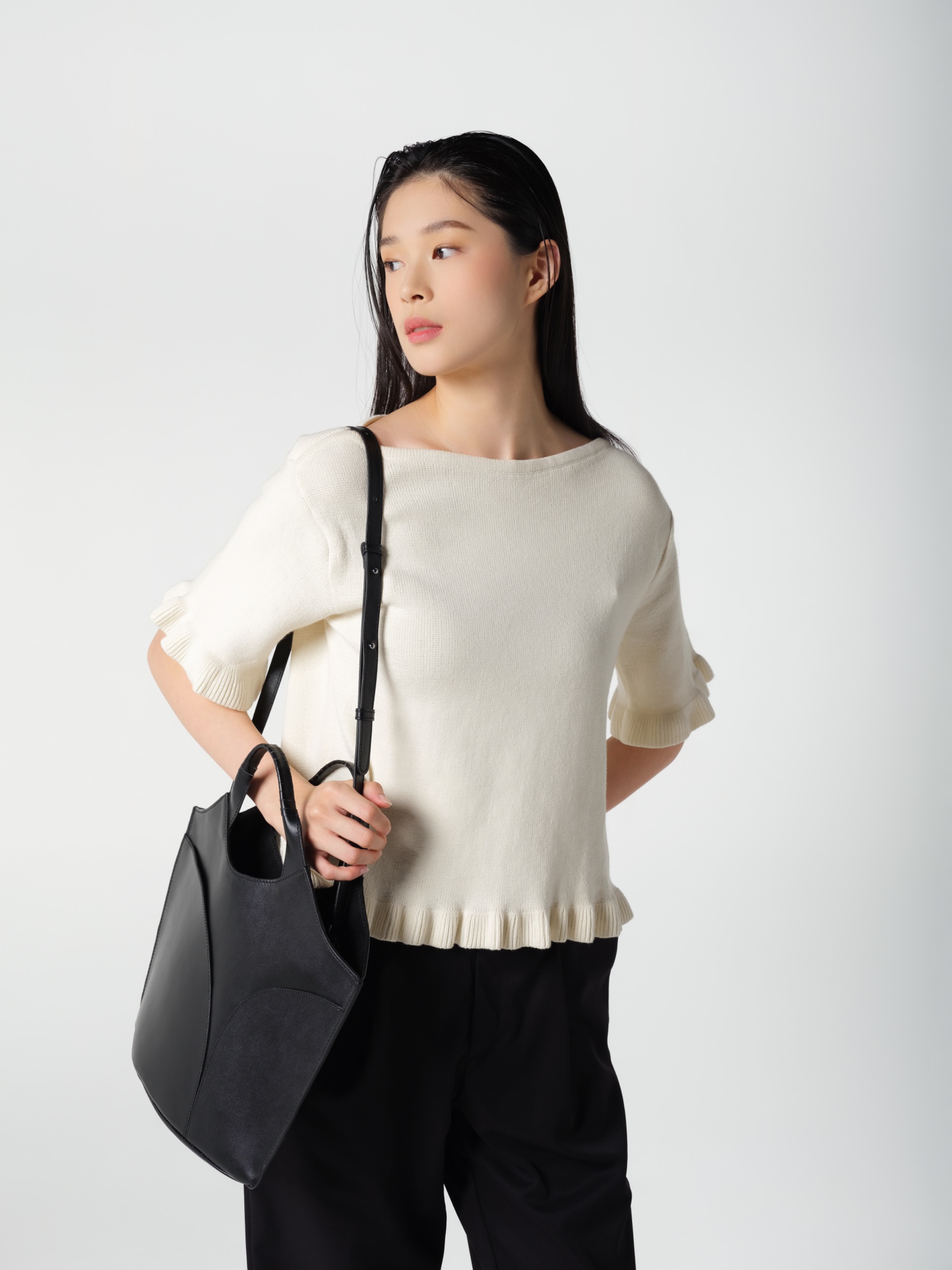 Frill Top White