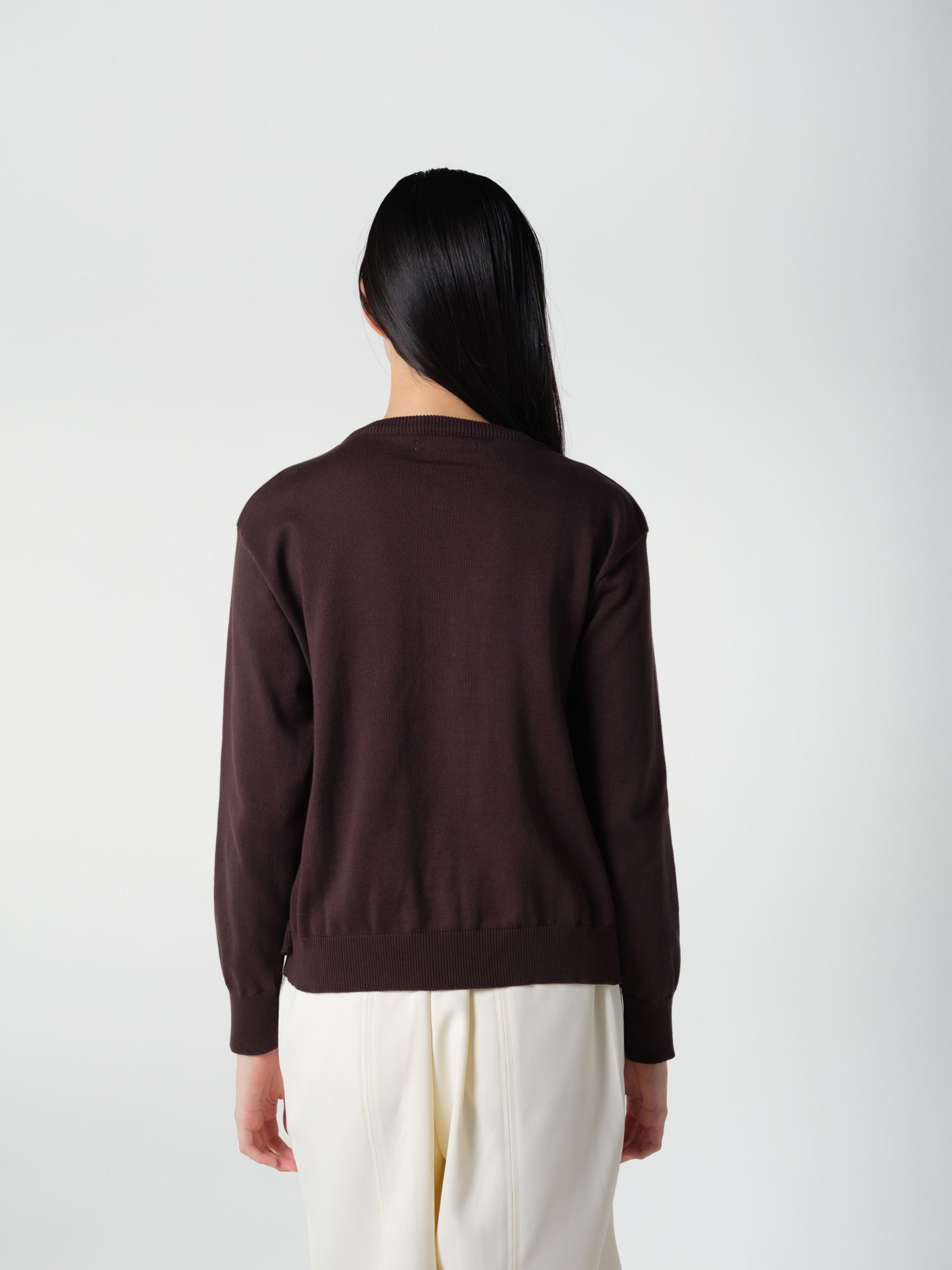 Lathy Cardigan Brown
