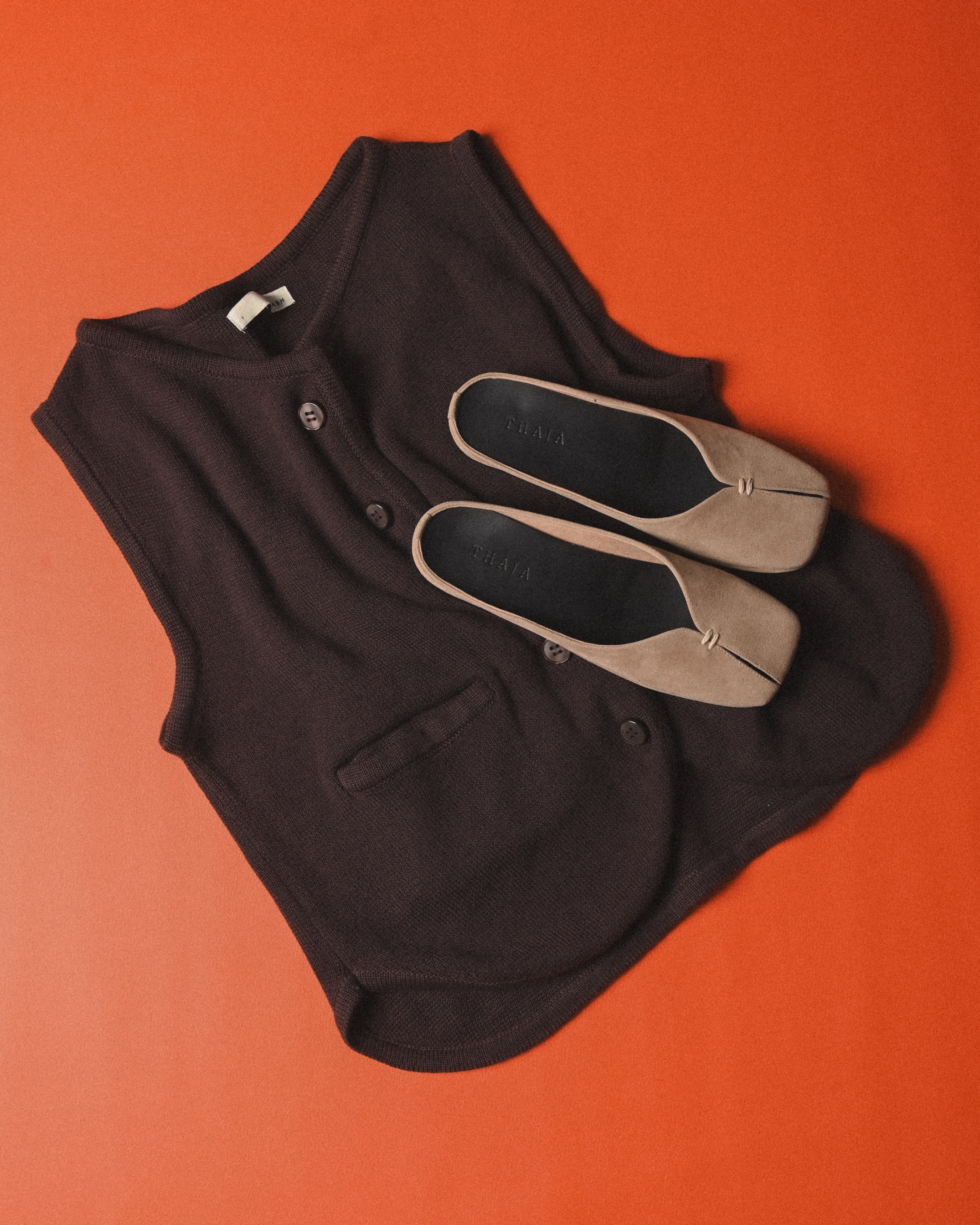 Pino Vest Brown