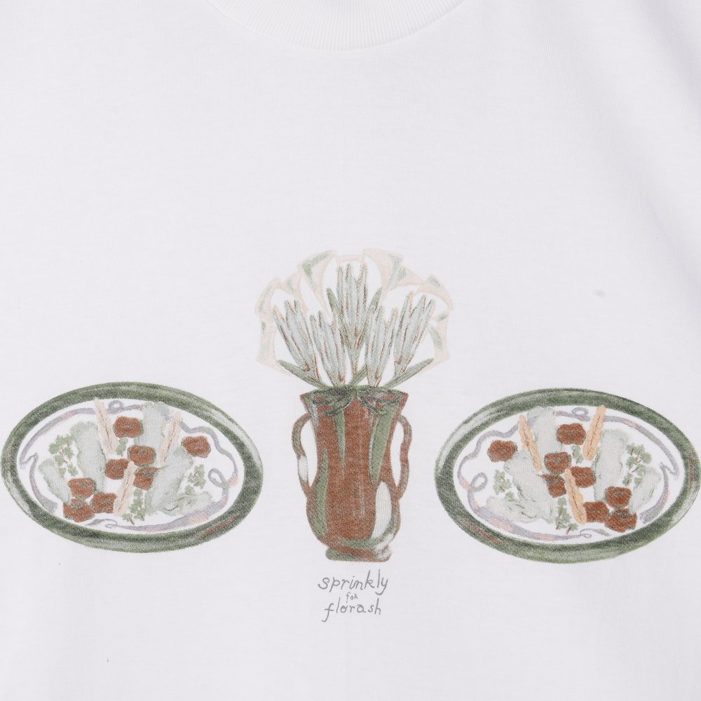 Vase Tee White