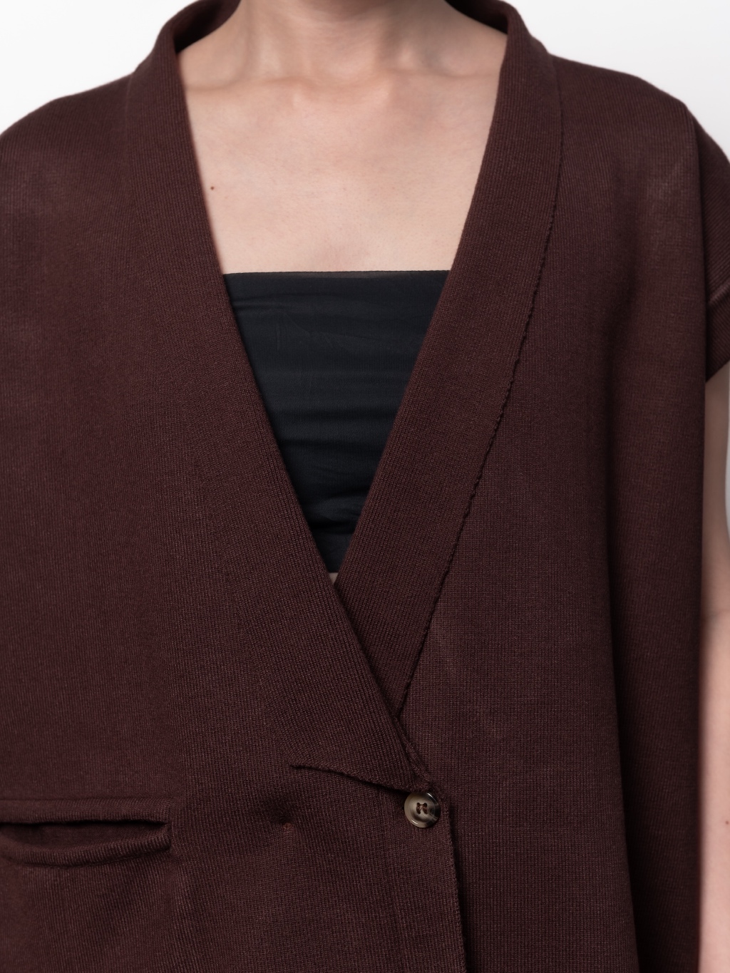 Mona Vest Brown