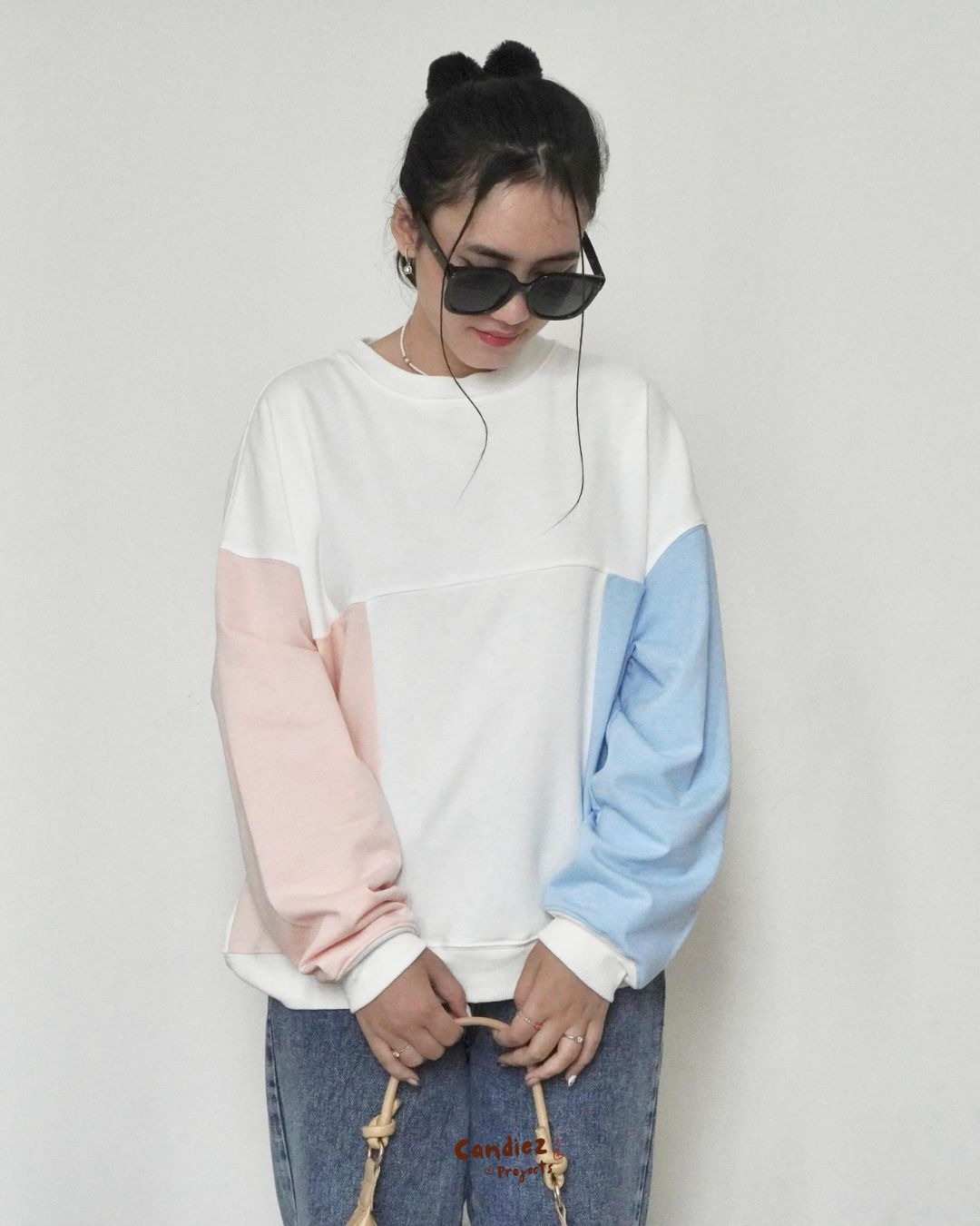 JIHOO Super Oversized Sweater | Combine Macarons