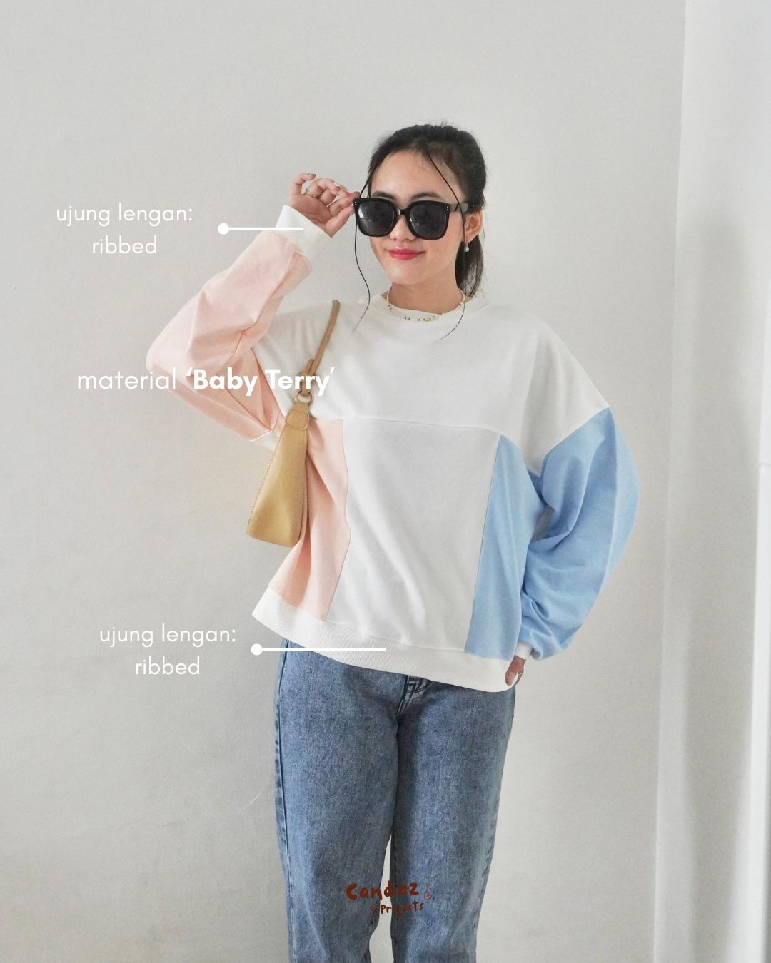 JIHOO Super Oversized Sweater | Combine Macarons
