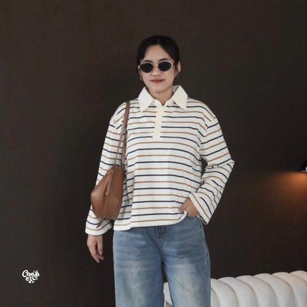 KANA Polo Oversized Sweatshirt | Regal