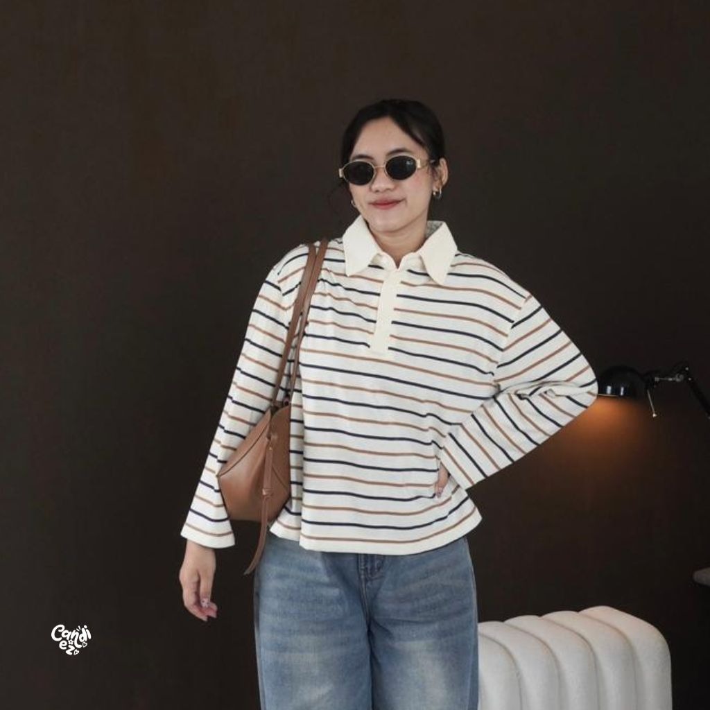 KANA Polo Oversized Sweatshirt | Regal