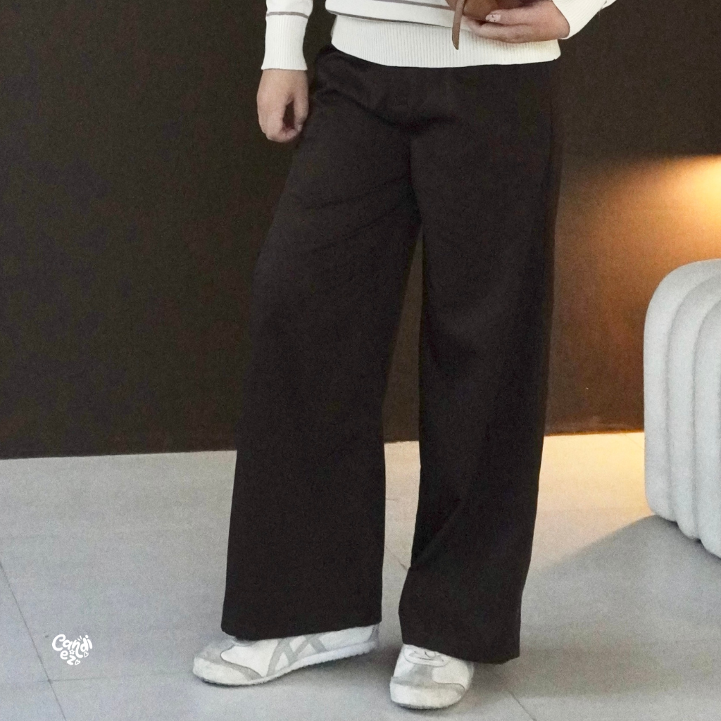 YEJI Highwaist Pants | Choco