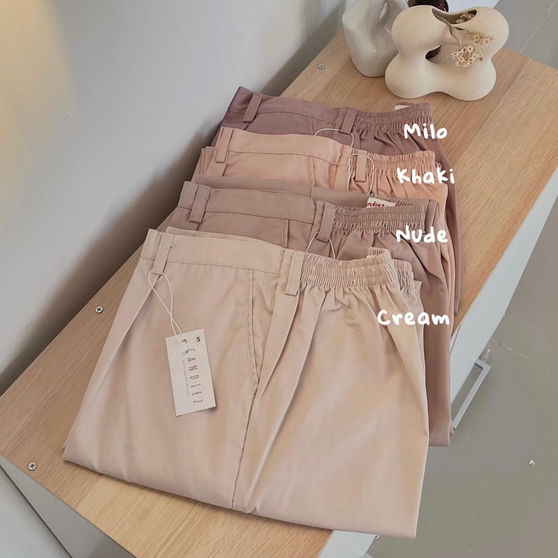 Baggy Pants JUMBO 2L 3L 4L | Celana Pastel Wanita JUMBO