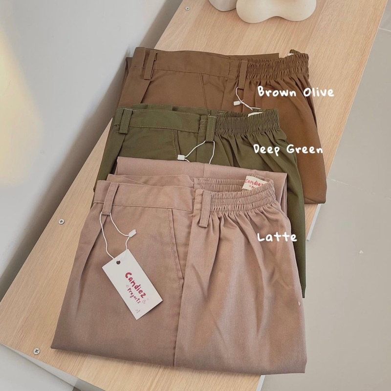 Baggy Pants JUMBO 2L 3L 4L | Celana Pastel Wanita JUMBO