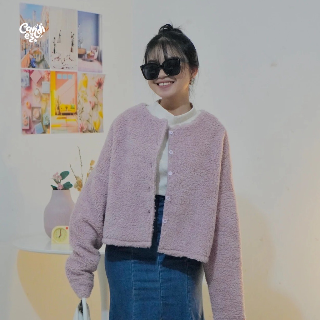 ASYA Oversized Outer | Pink