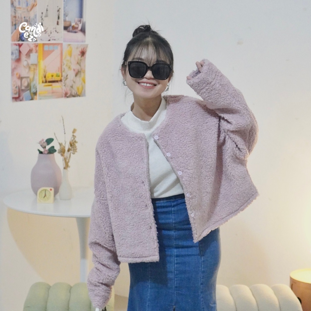 ASYA Oversized Outer | Pink
