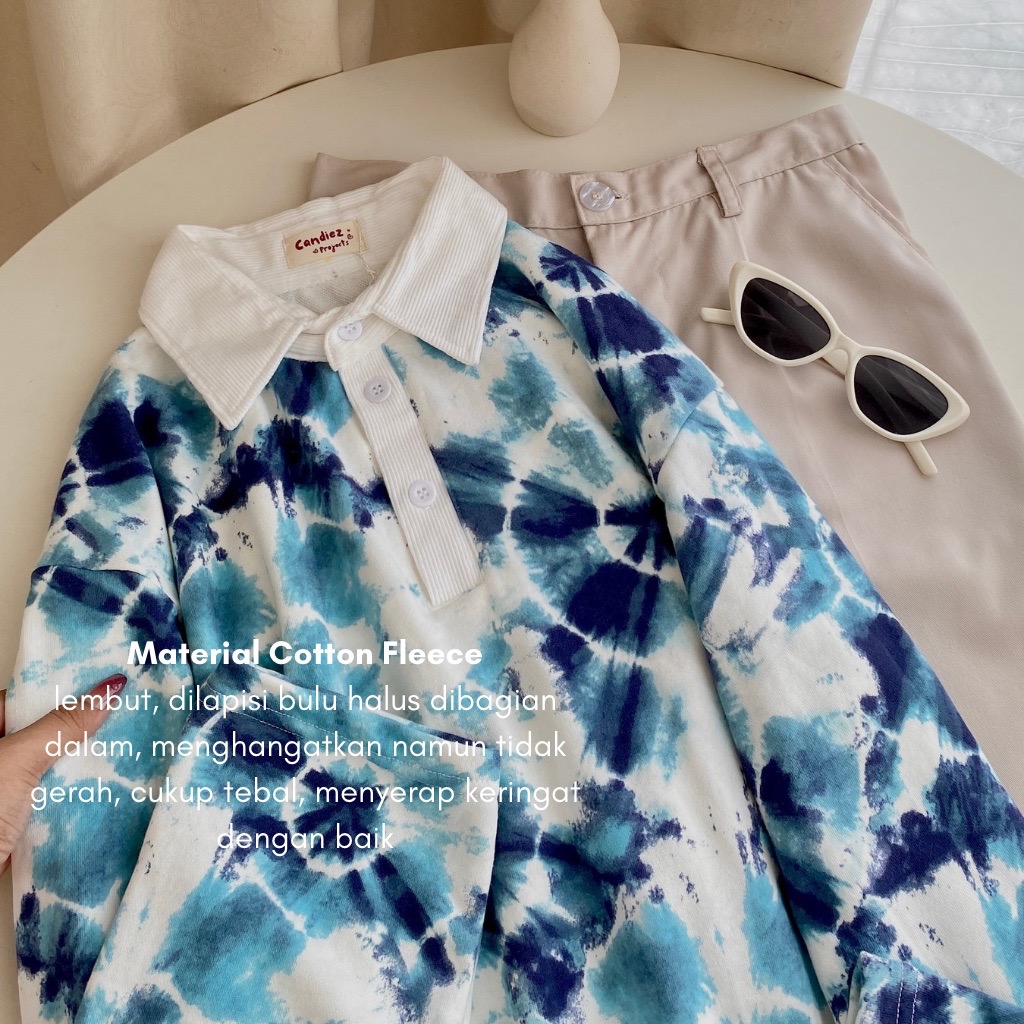 KANA Polo Oversized Sweatshirts | Special Blue