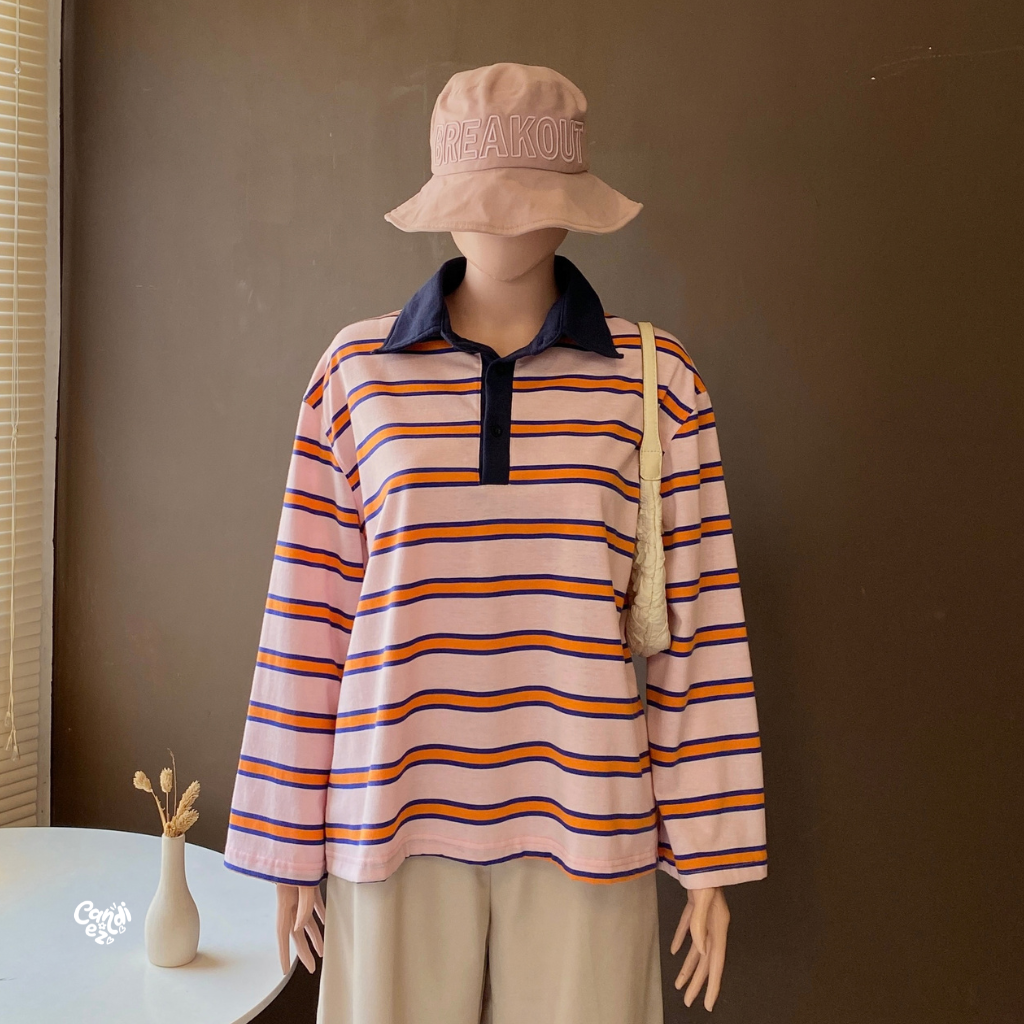 KANA Polo Shirt | Pink Summer