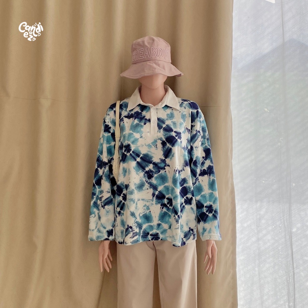 KANA Polo Oversized Sweatshirts | Special Blue
