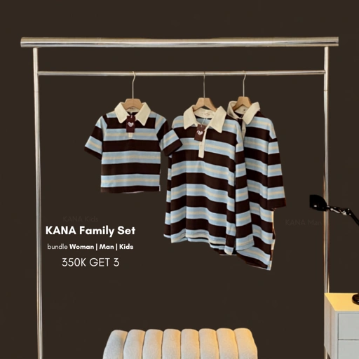 KANA Polo FAMILY SET | BUNDLE 350K