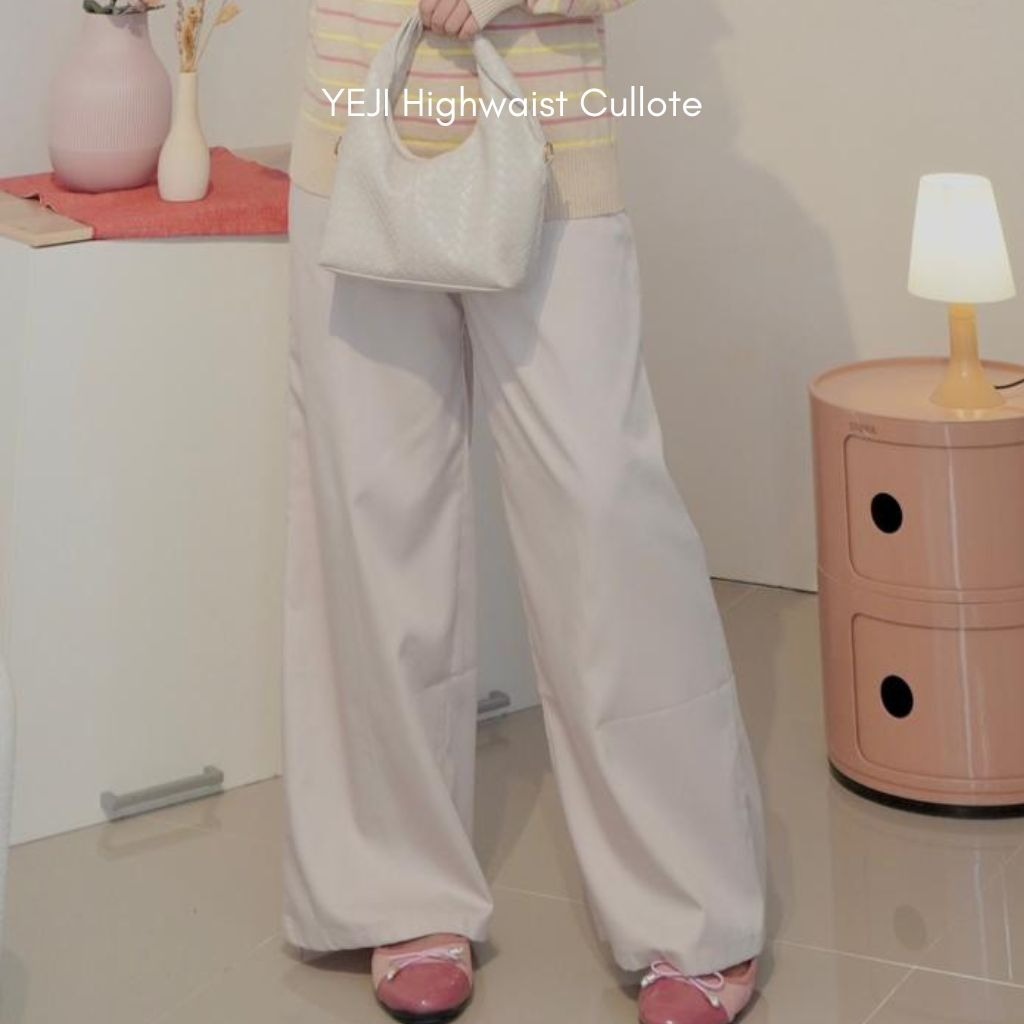 YEJI Highwaist Pants | Nude