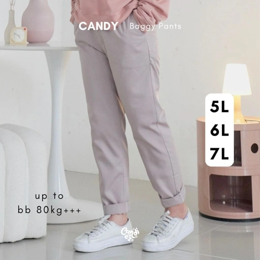 Image of Super Jumbo Baggy Pants 5L 6L 7L / Celana Pastel SUPER JUMBO