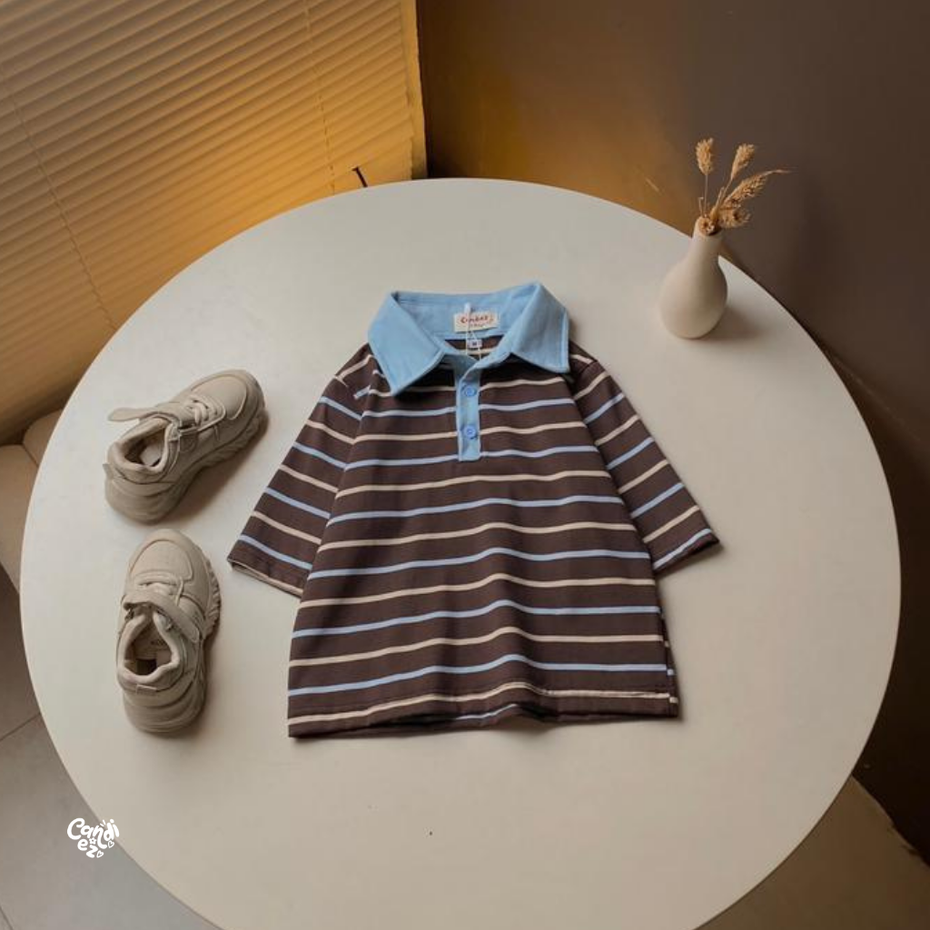 KANA Polo Kids | Choco Blue