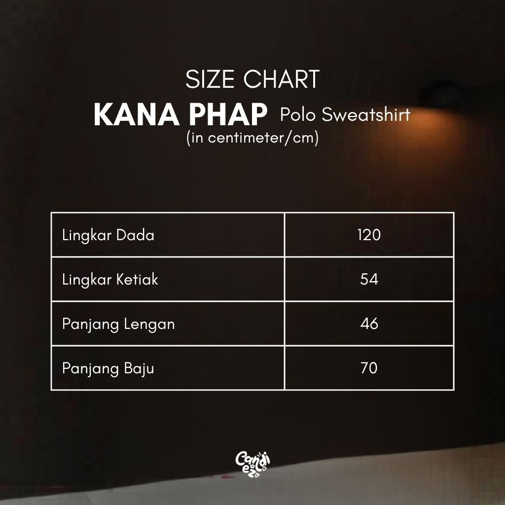 KANA PHAP Polo Oversized Sweatshirt | Blue Choco