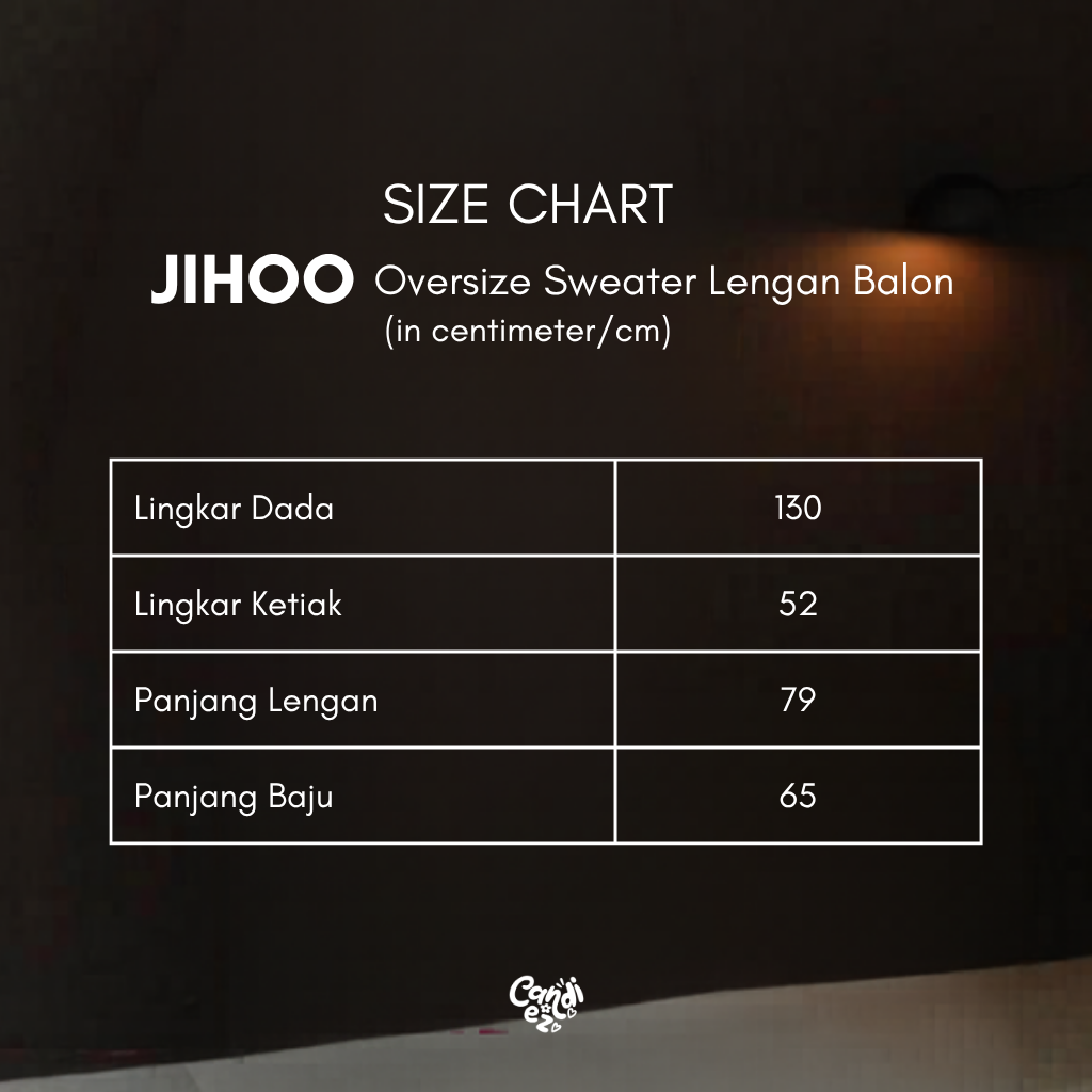JIHOO Super Oversized Sweater | Cream Texture