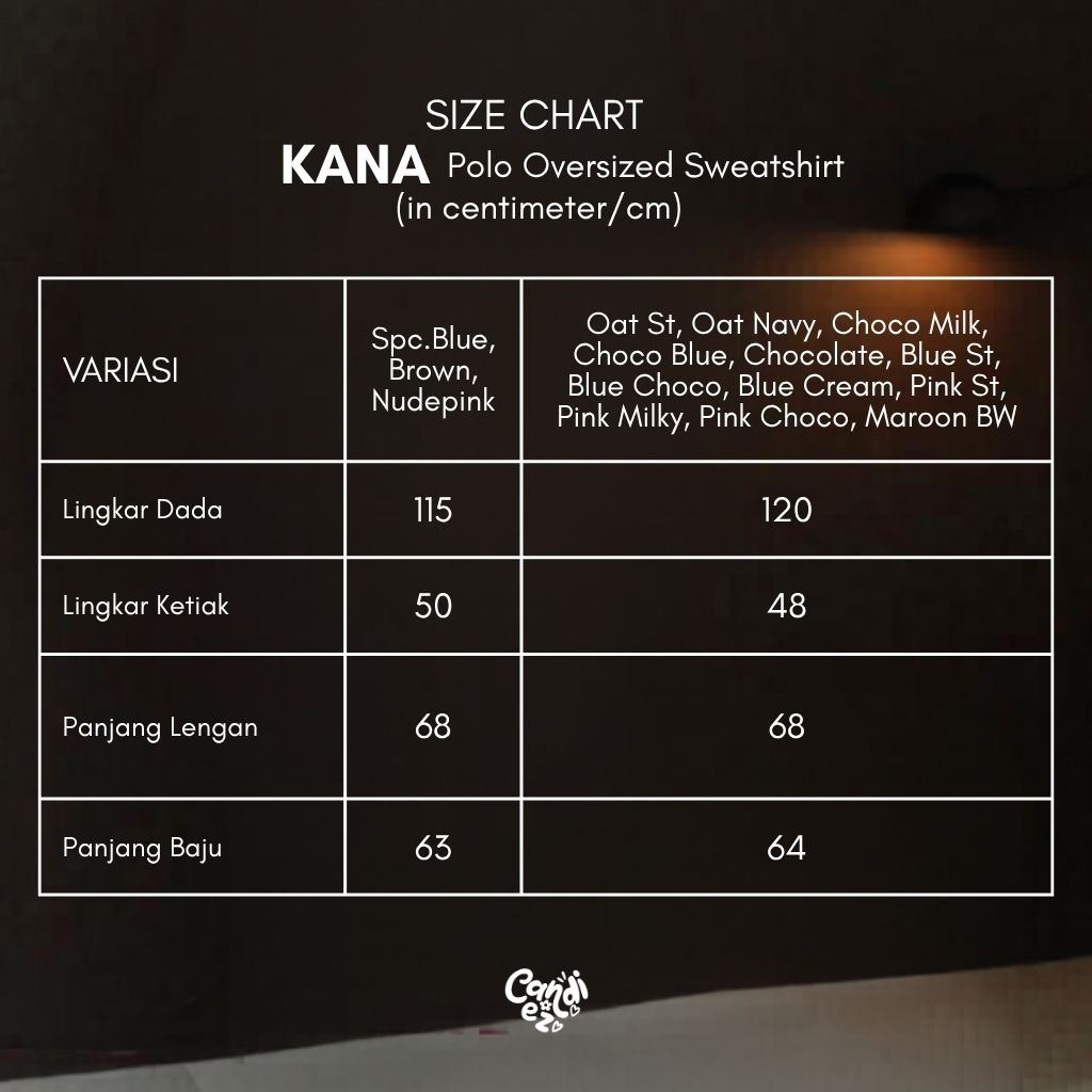 KANA Polo Oversized Sweatshirt | Maroon BW
