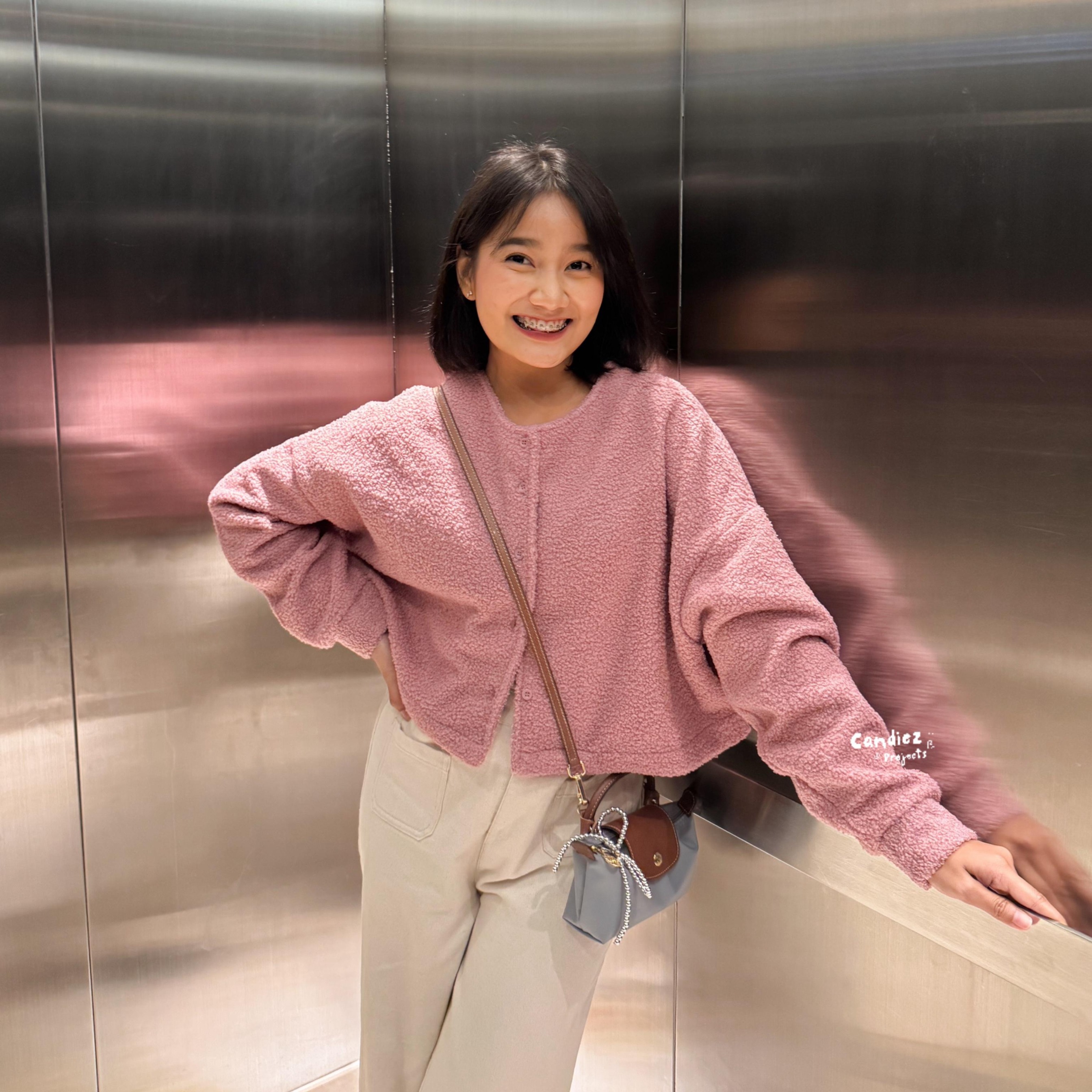 ASYA Oversized Outer | Soft Mauve