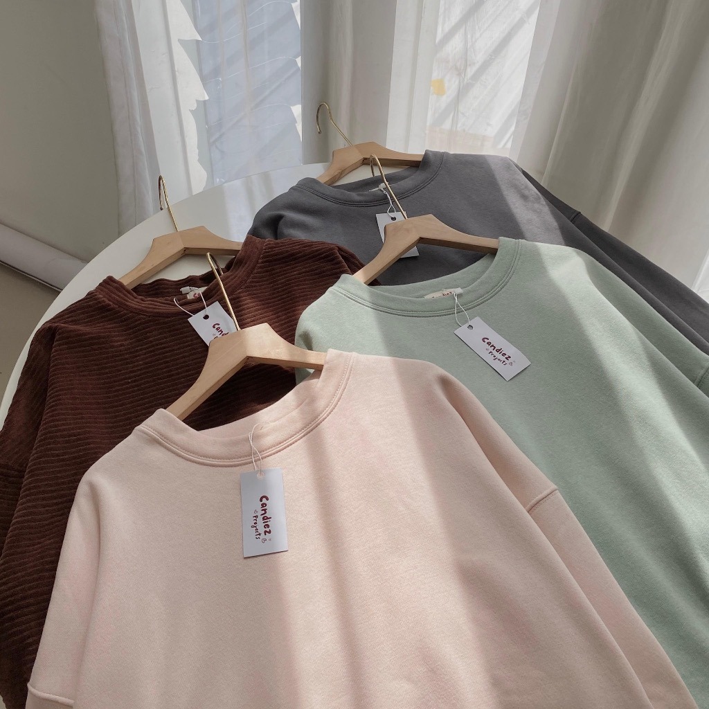 JIHOO Super Oversized Sweater | Polos Charcoal