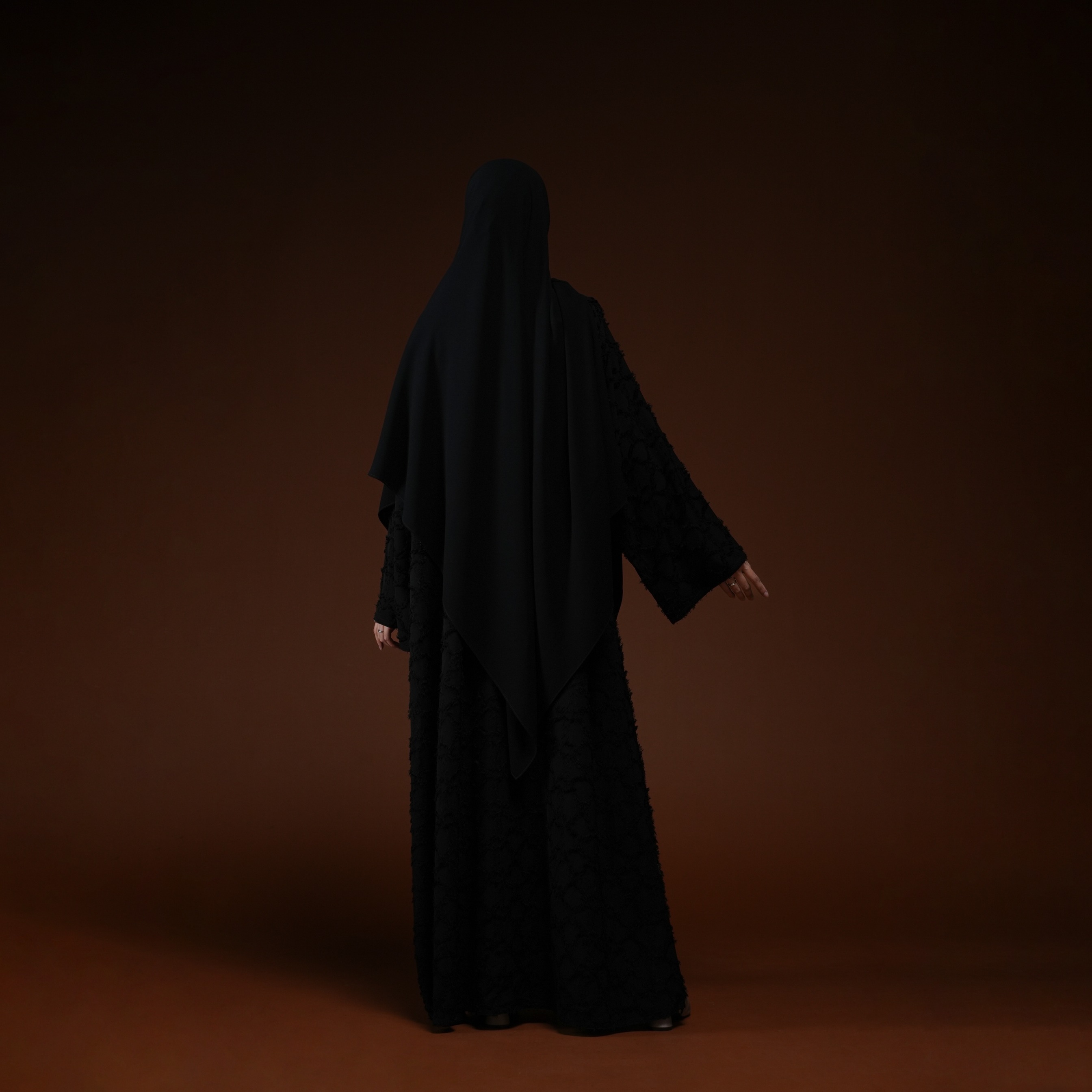 Lulu Honey Comb Abaya