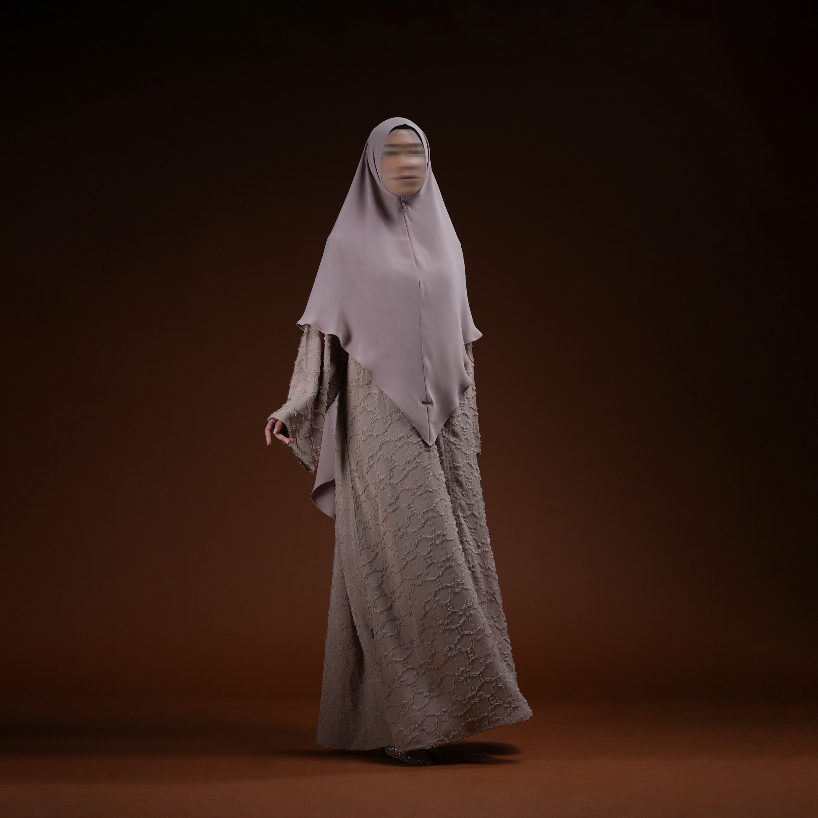 Lulu Honey Comb Abaya