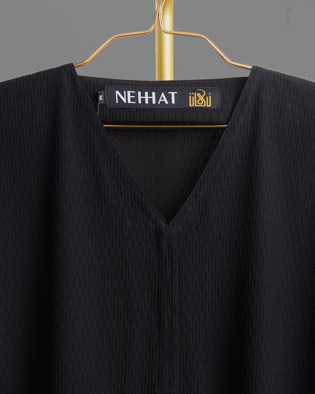 Nehhat All Black Abaya
