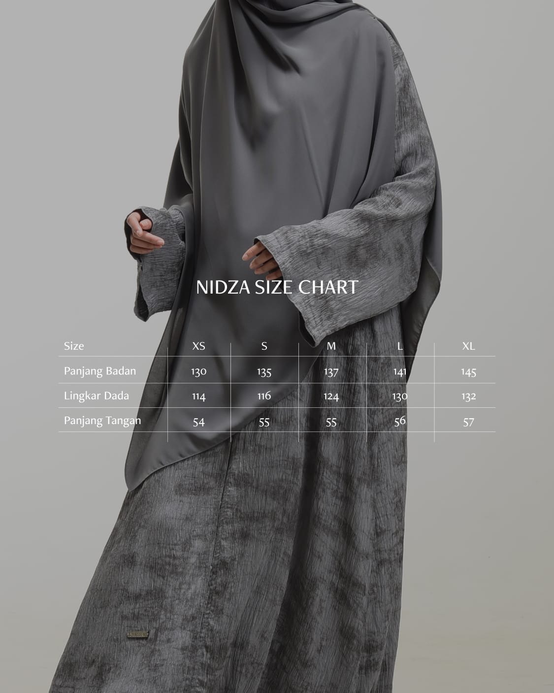 Nidza Marble Abaya