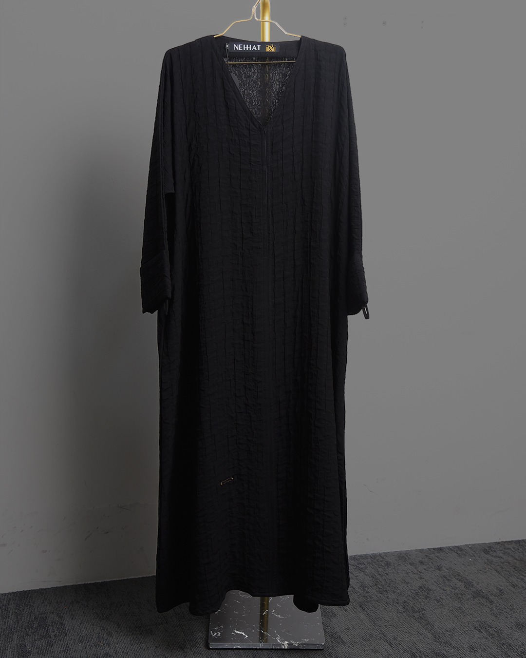 Nehhat All Black Abaya