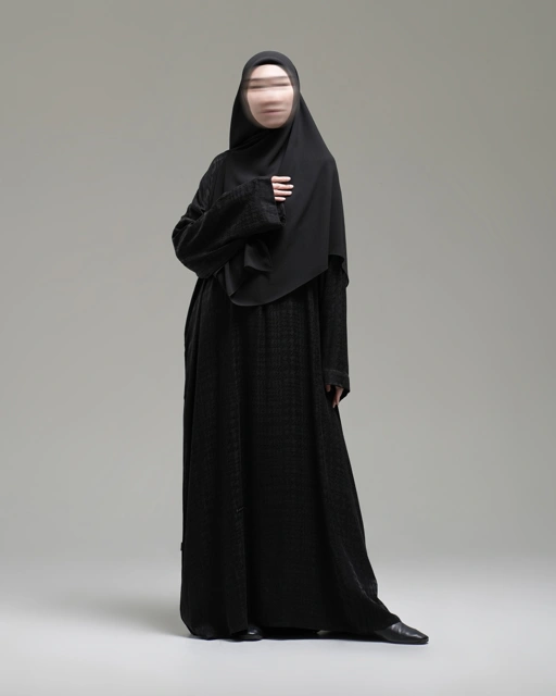 Image of Nuvel Mono Edge Abaya