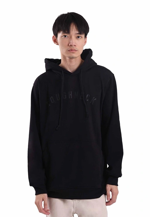 Image of Roughneck H012 Black Sig Black Bold Hoodie