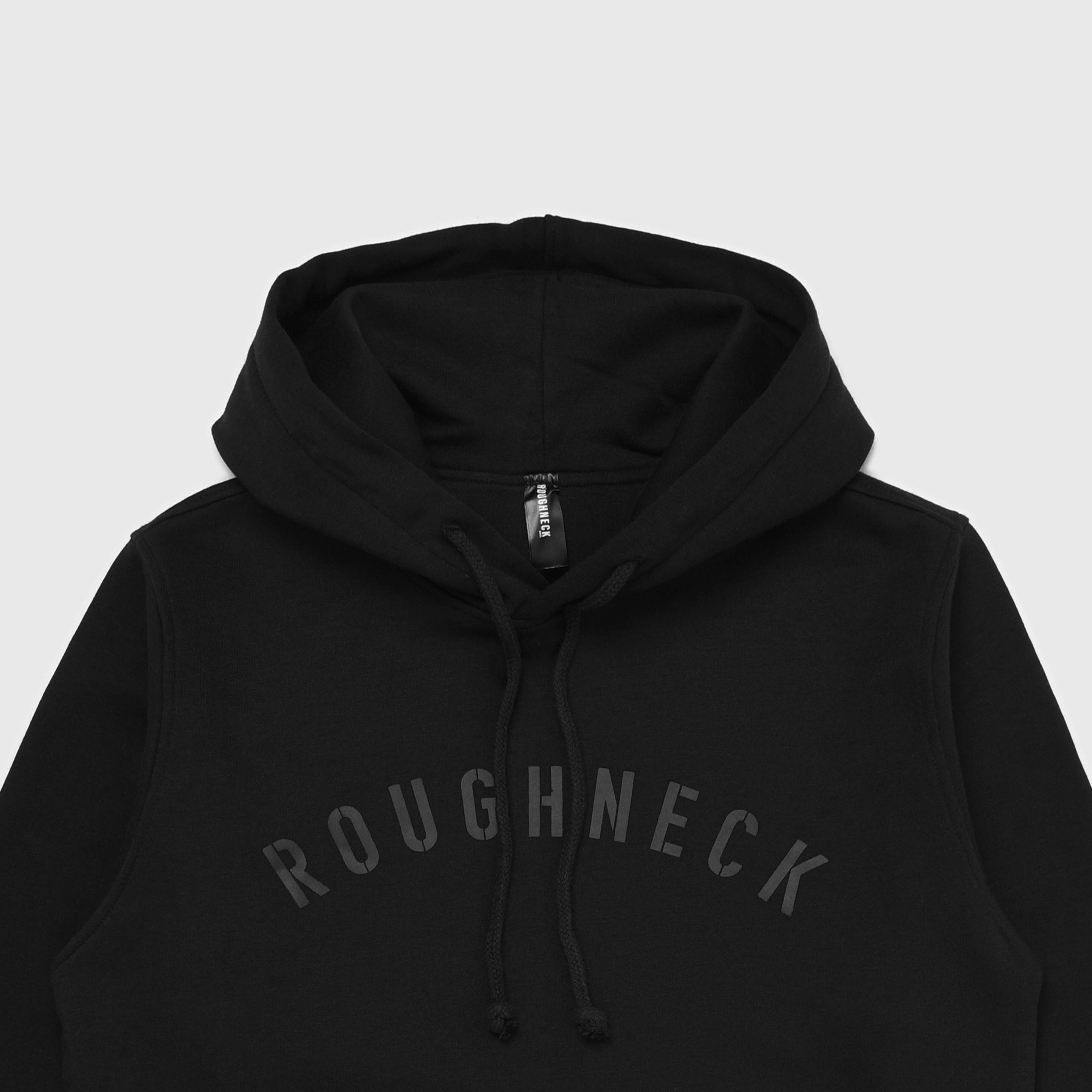 Roughneck H012 Black Sig Black Bold Hoodie