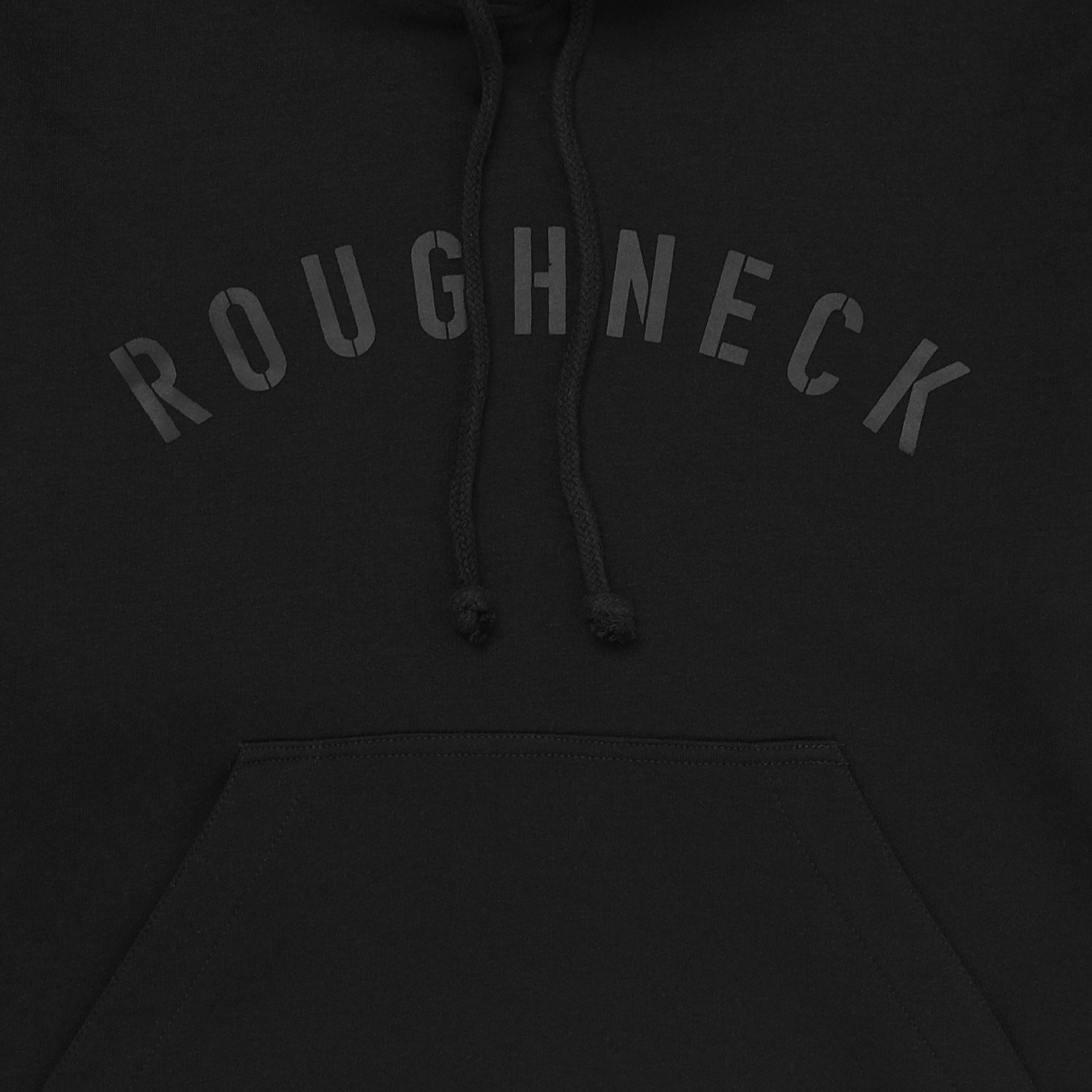 Roughneck H012 Black Sig Black Bold Hoodie