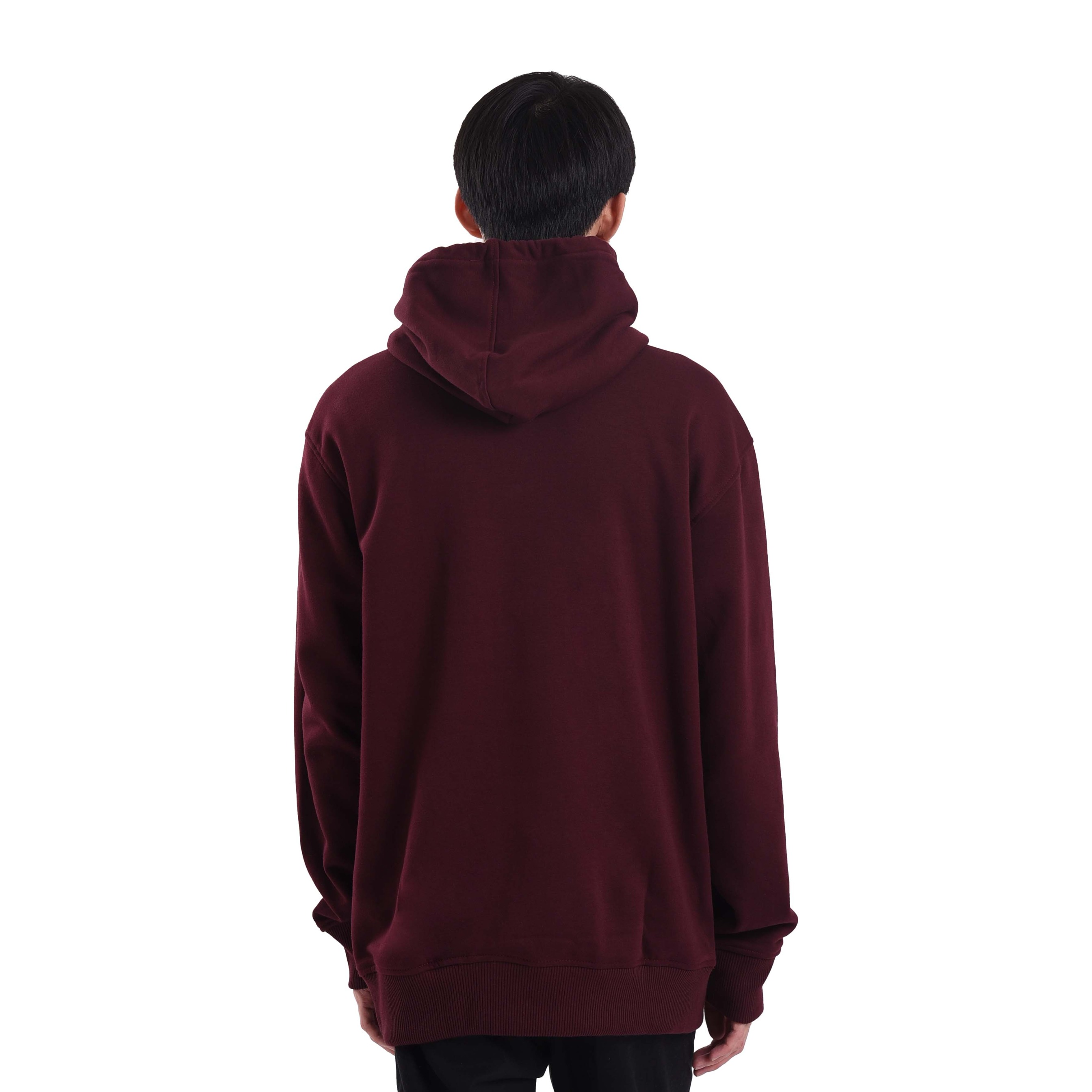 Roughneck H030 Maroon Sig Happy Hoodie