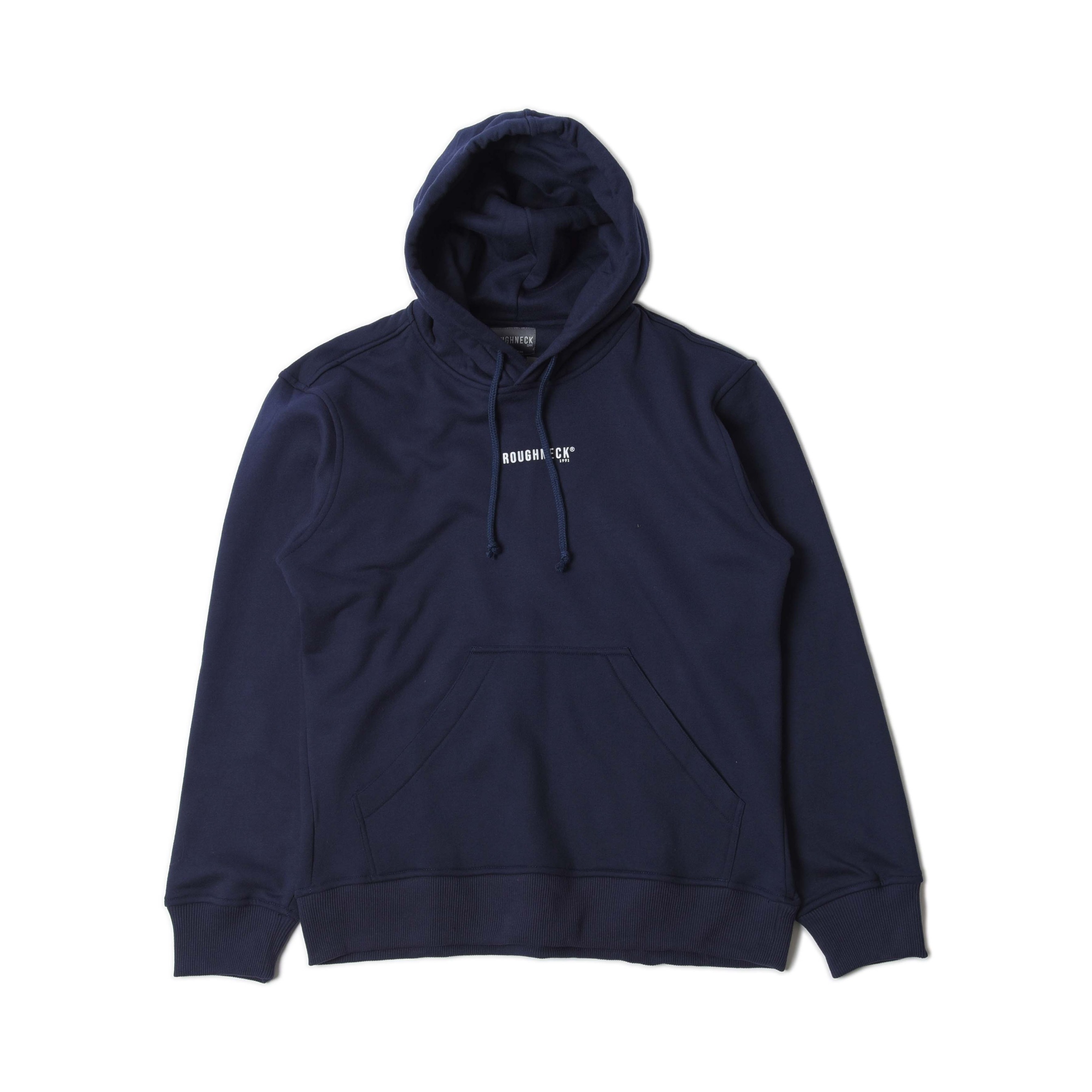 Roughneck H104 Navy Mini Sig White Hoodie