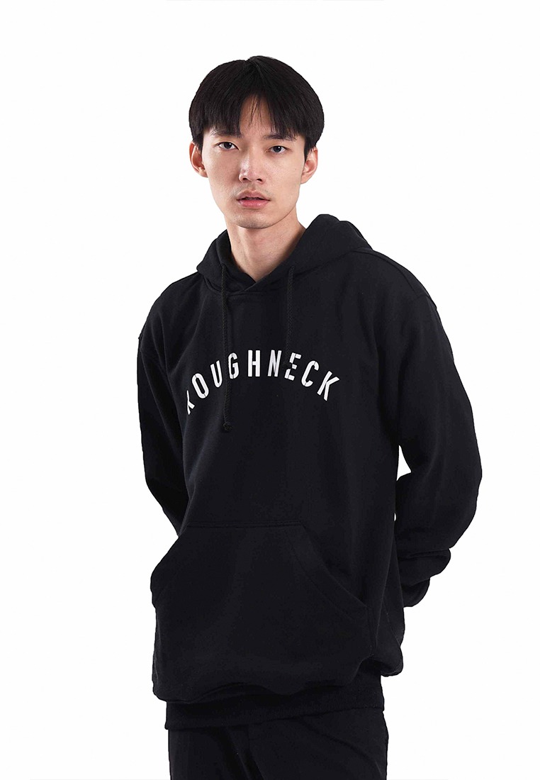 Roughneck H174 Black Sig White Hoodie