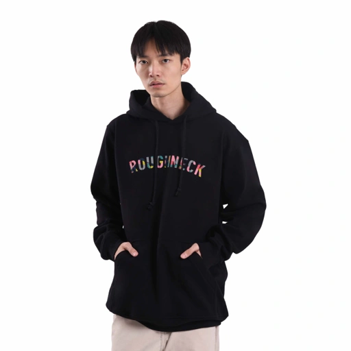 Image of Roughneck H264 Sig Color Chalk Black Hoodie