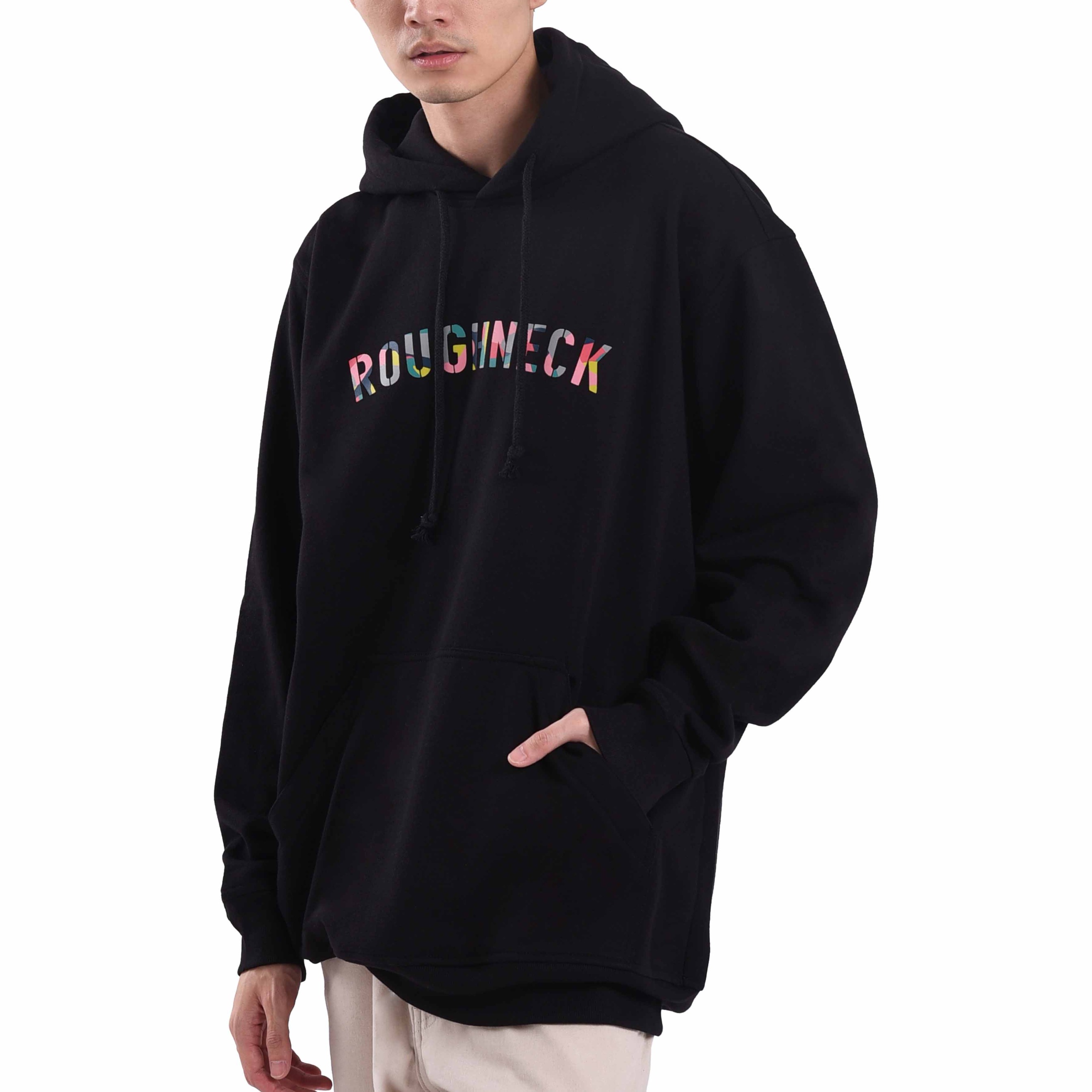 Roughneck H264 Sig Color Chalk Black Hoodie