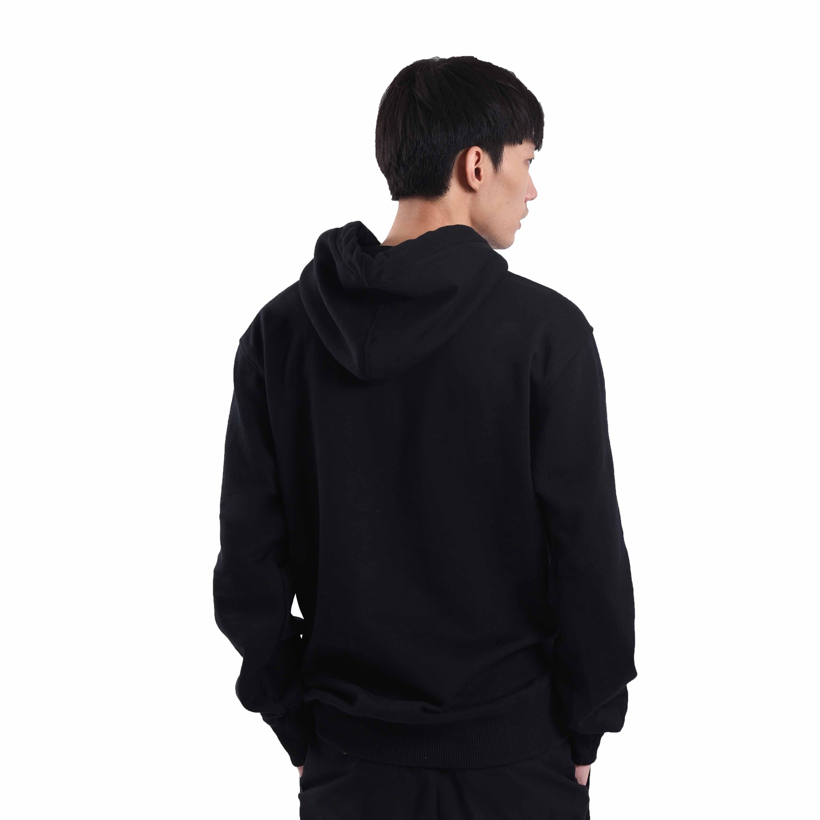 Roughneck H318 Black Mini Sig White Hoodie