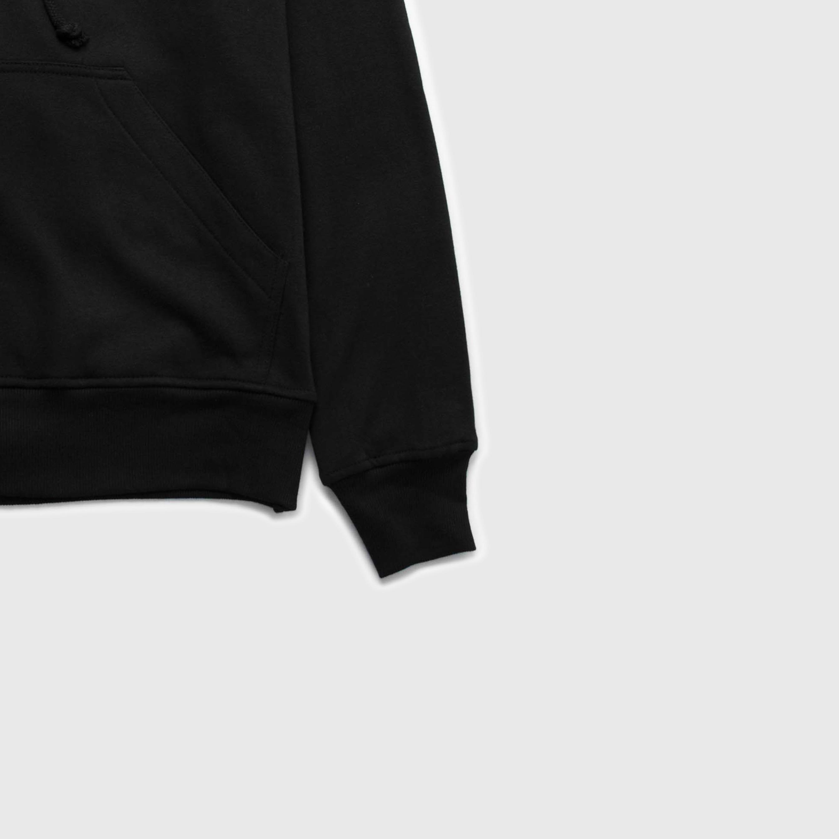 Roughneck H318 Black Mini Sig White Hoodie