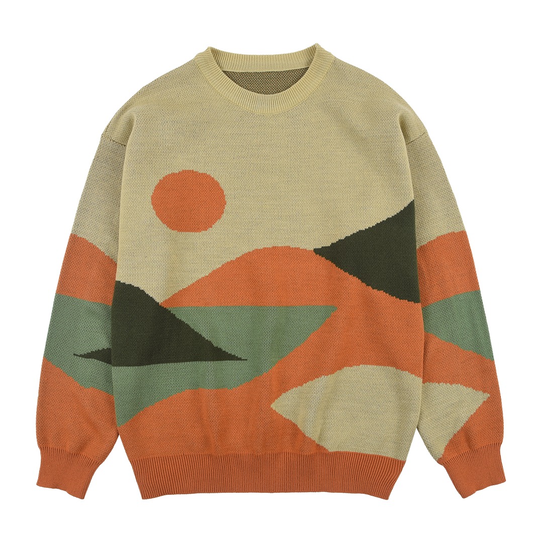 Roughneck RS003 Multi Color Geo Knitwear