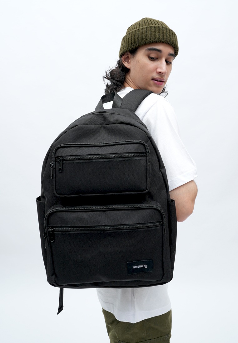 Roughneck BP034 Black Back To School Backpack