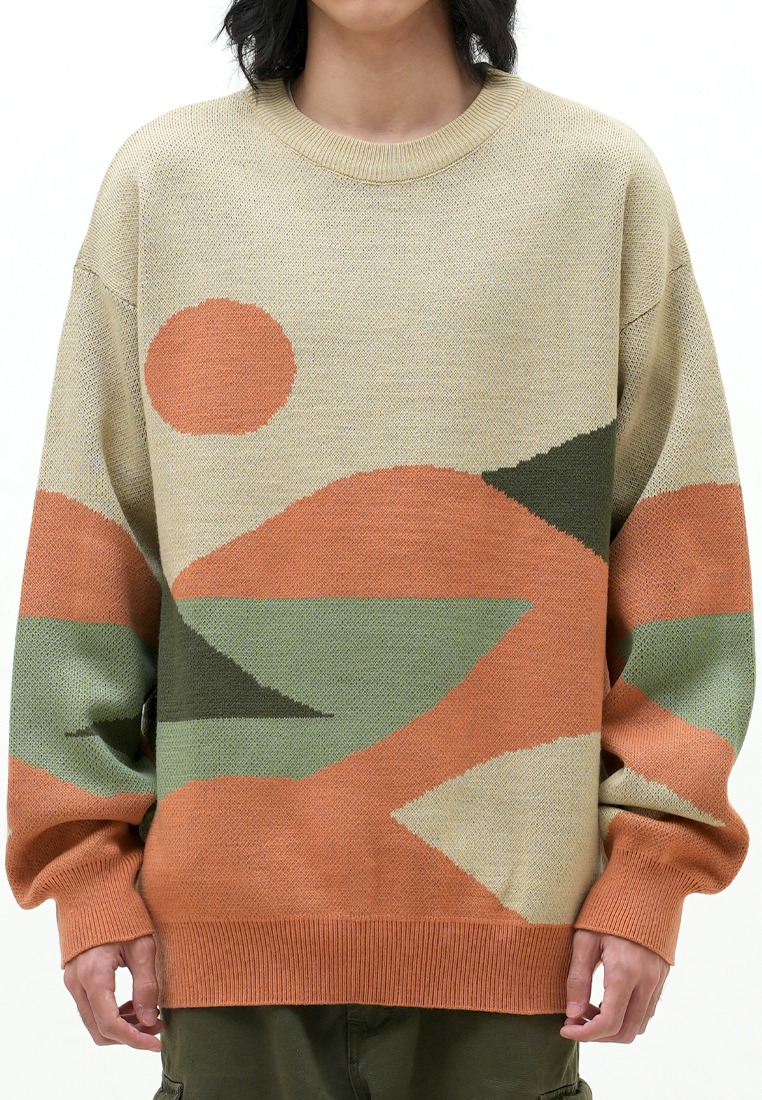 Roughneck RS003 Multi Color Geo Knitwear