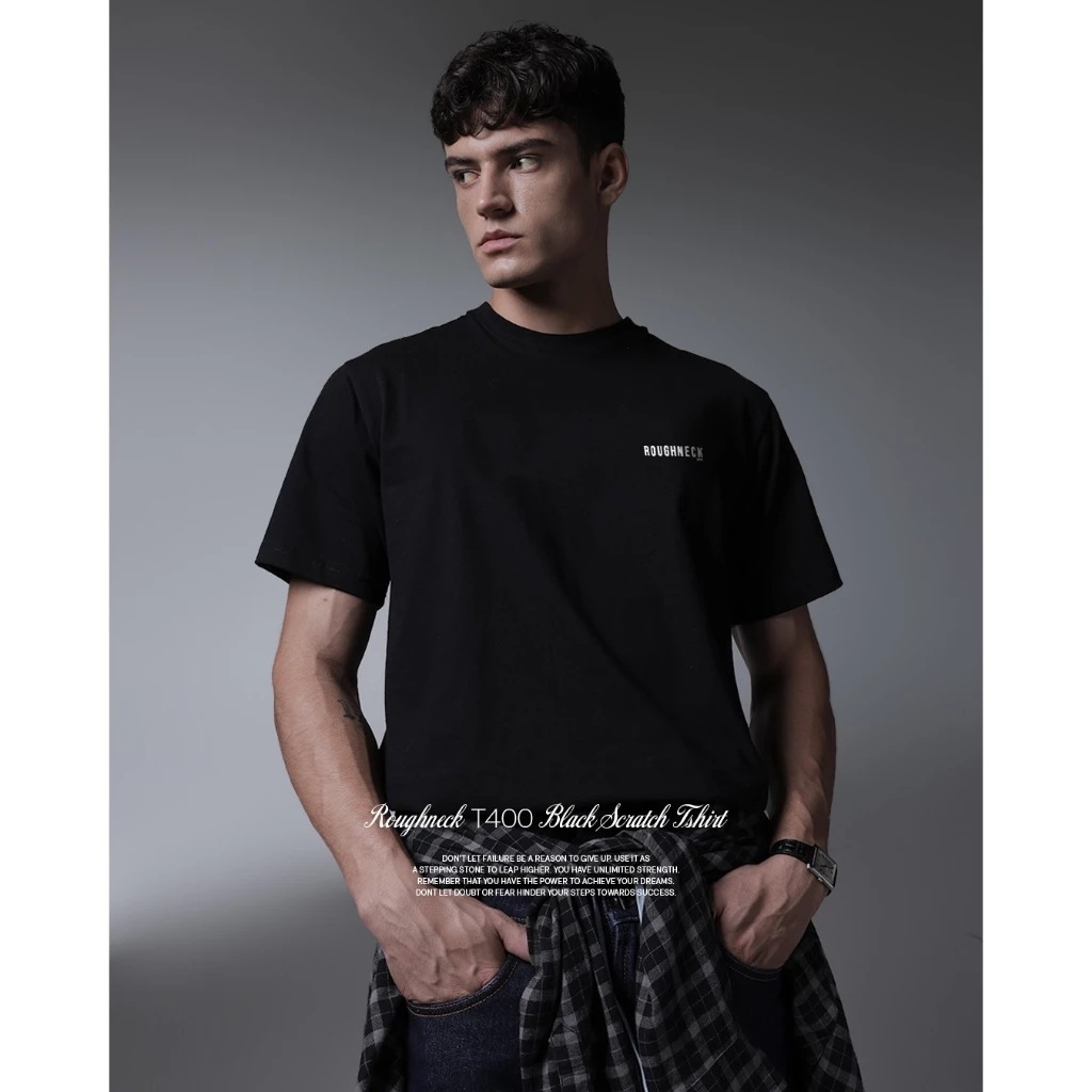 Roughneck T400 Black Scratch Tshirt