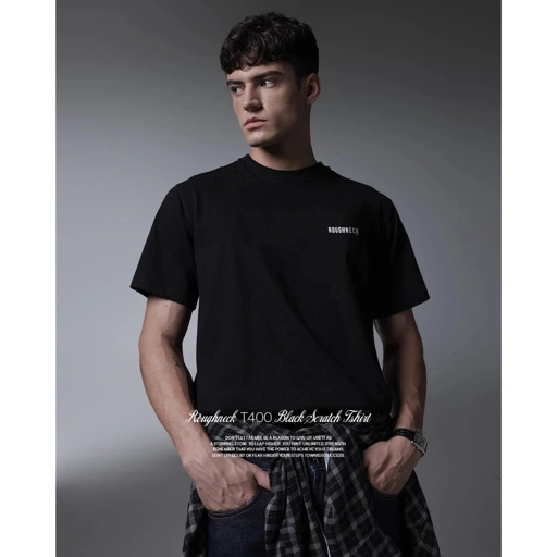 Roughneck T400 Black Scratch Tshirt