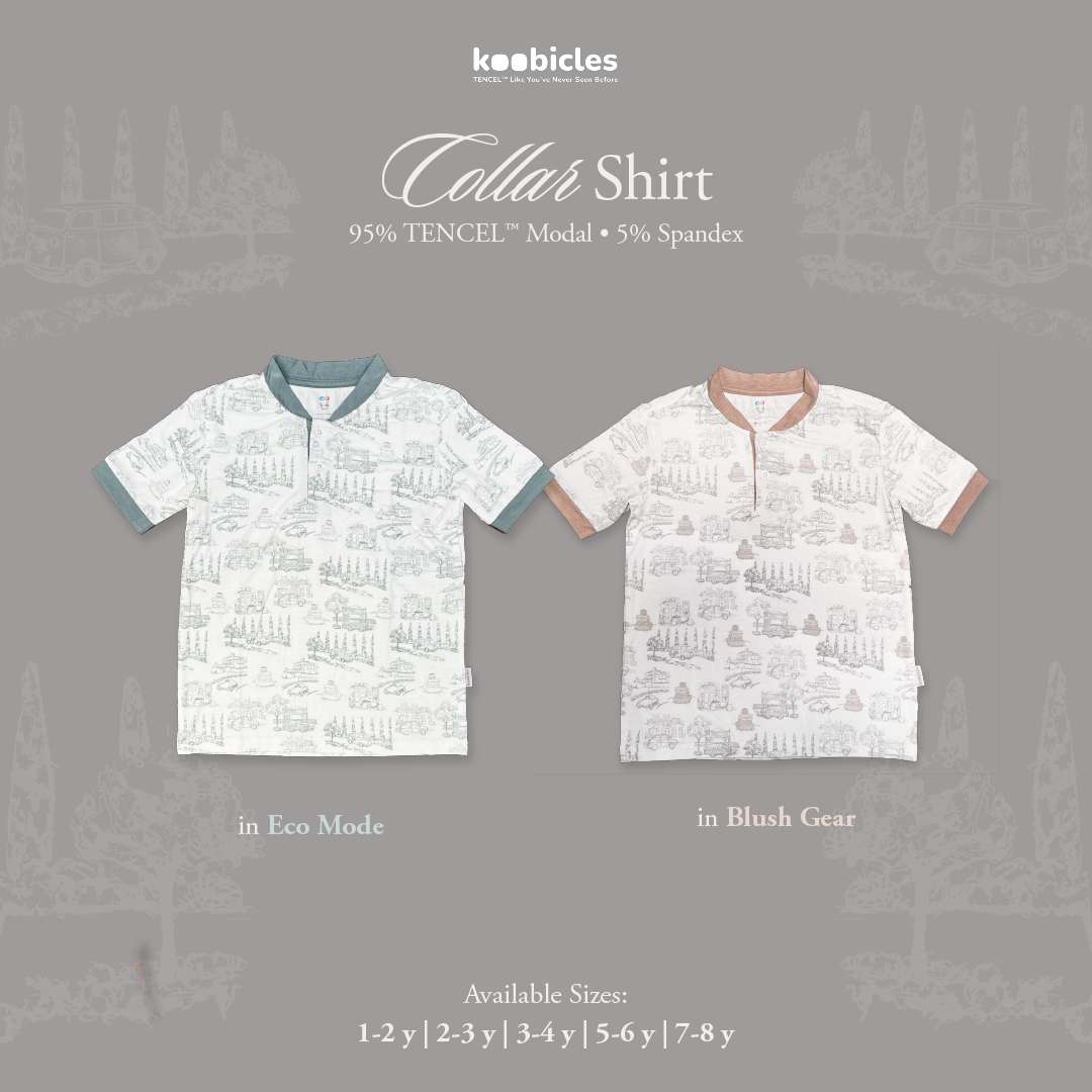 Koobicles Collar Shirt TENCEL™ "Road Trip"