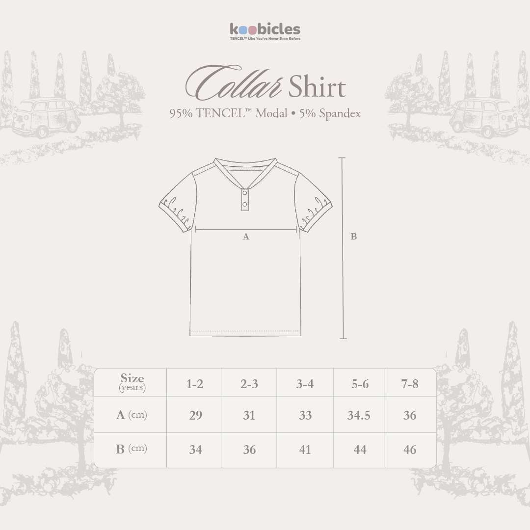 Koobicles Collar Shirt TENCEL™ "Road Trip"