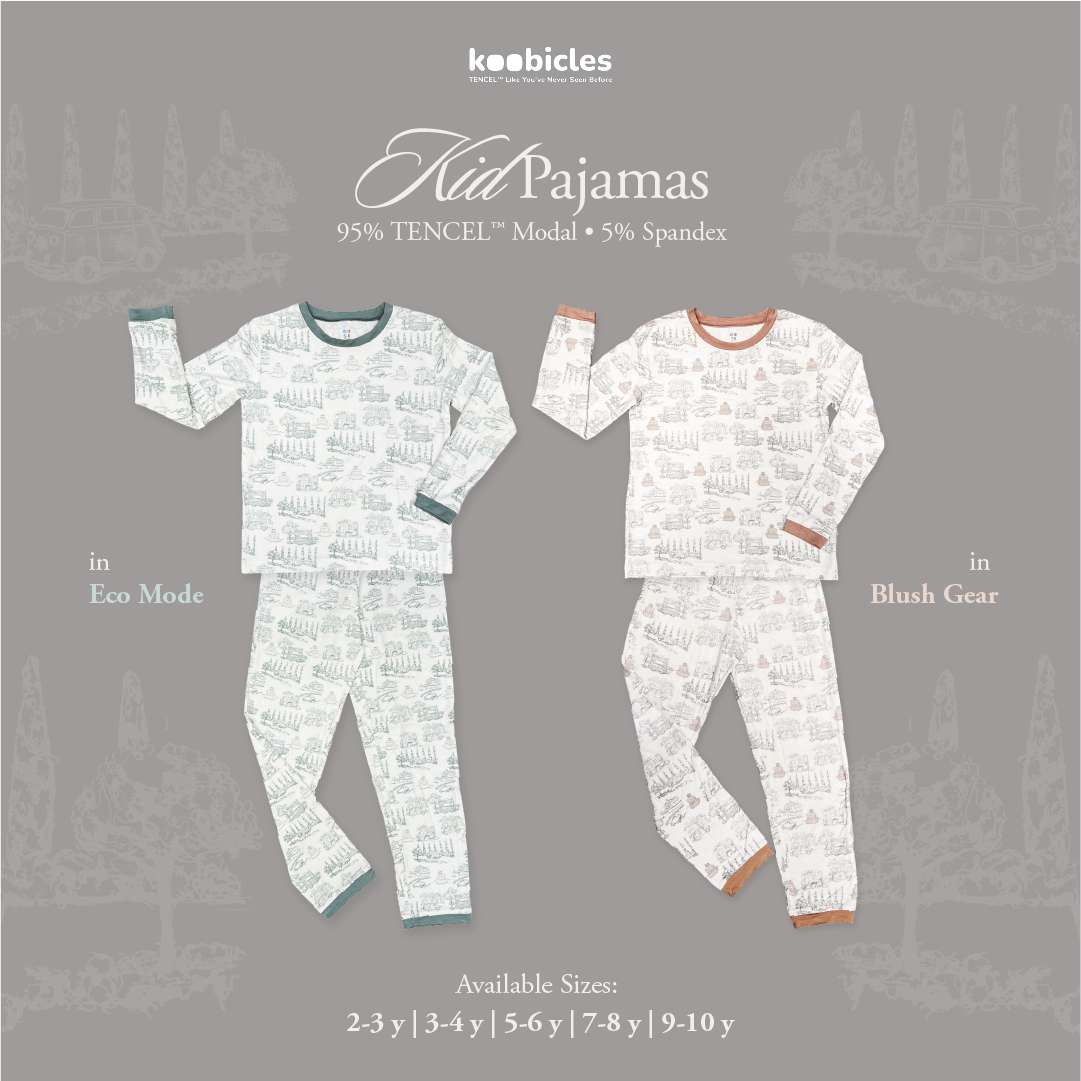 Koobicles Kid Pajamas TENCEL™ "Road Trip"